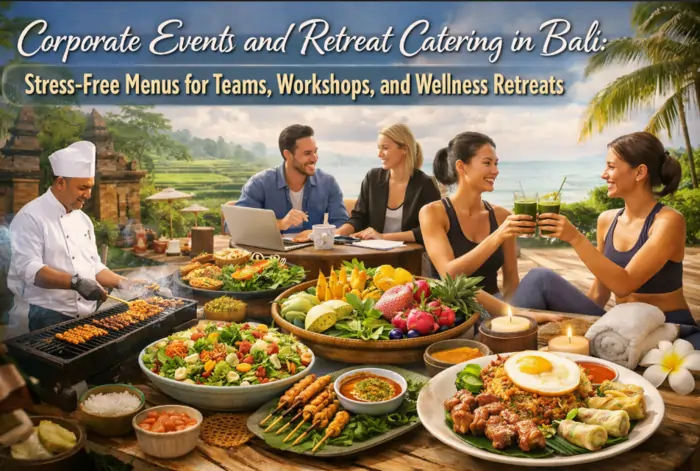 Corporate Events And Retreat Catering In Bali