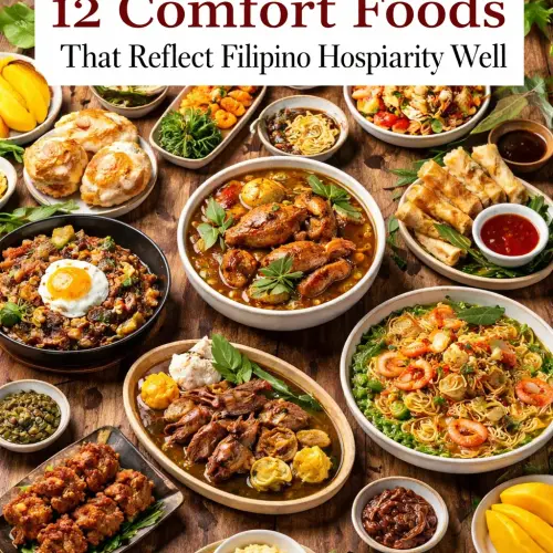 Comfort Foods That Reflect Filipino Hospitality