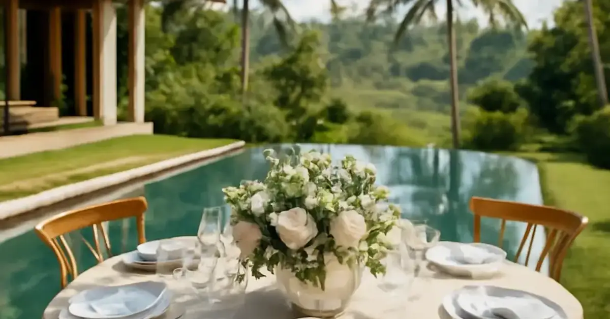 Elegant Catering Ideas for Private Bali Celebrations, luxury bali catering services, private villa dining bali