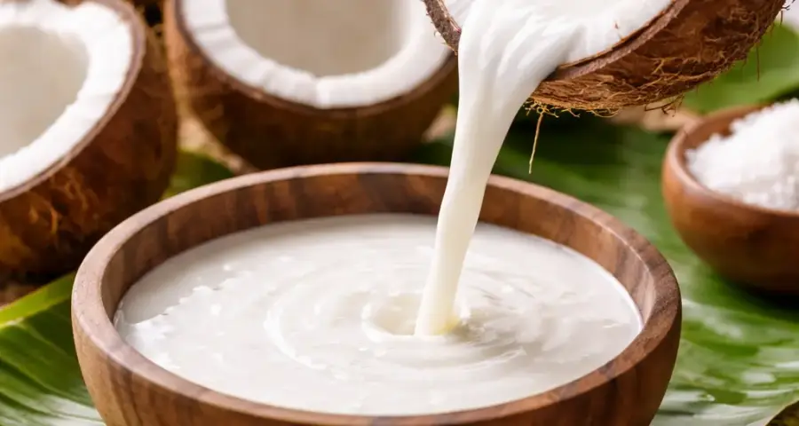 1. Coconut Milk (Gata) – The Universal Tropical Base