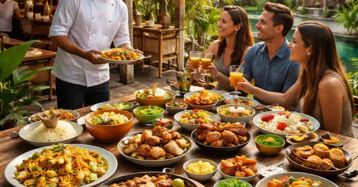 Filipino Food Experiences Travelers Love in Bali, Filipino food in Bali restaurants, travel food experiences Southeast Asia