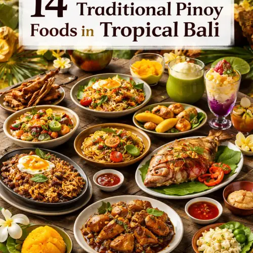 Traditional Pinoy Foods Loved in Tropical Bali