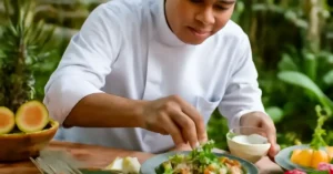 Catering Ideas Inspired by Balis Tropical Lifestyle, tropical dining concepts, Bali catering ideas