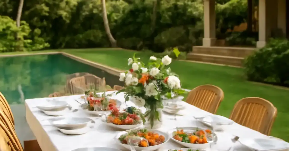 Elegant Catering Ideas for Tropical Villa Gatherings, tropical villa catering, villa dining experience