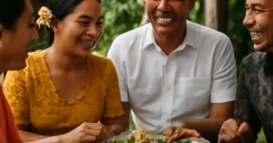 Emotional Joy of Sharing a Meal in Bali, sharing a meal in Bali, Bali food culture