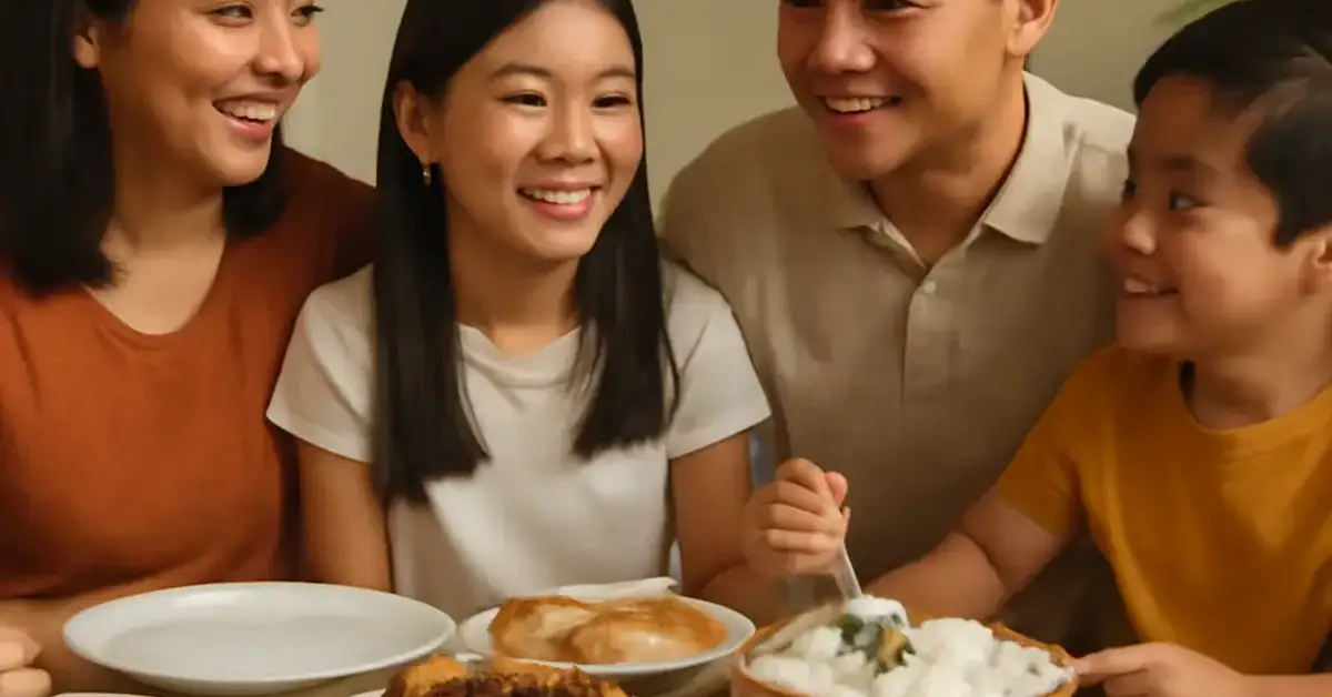 Filipino Family Traditions Live On Around the Dining Table