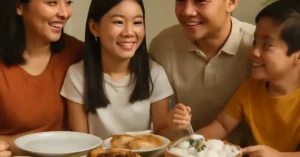 Filipino Family Traditions Live On Around the Dining Table, Filipino family traditions live on around the dining table, Filipino family traditions, Filipino dining table