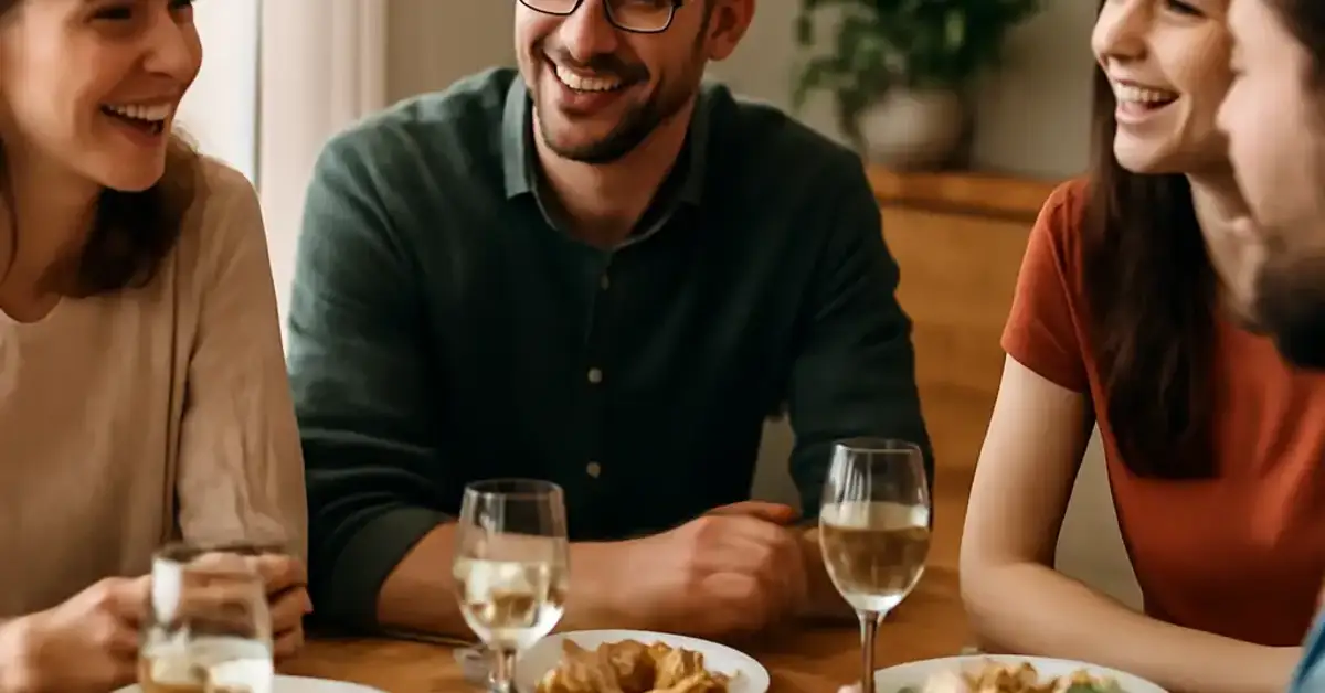 Why Meaningful Conversations Happen Around Food, food and conversation, shared meals communication
