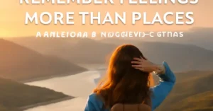 Why Travelers Remember Feelings More Than Places, emotional travel experiences, travel memories psychology